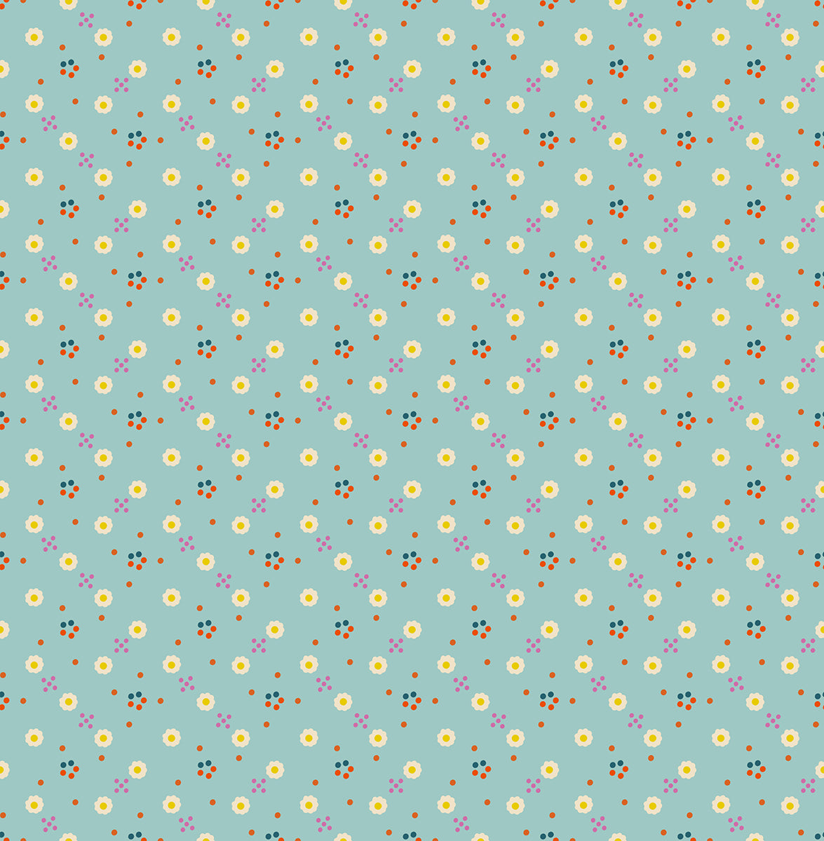PREORDER 1-800-Calico || Bandana Saltwater || Cotton Quilting Fabric
