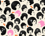 PREORDER Sparkle Mart || Dottie's Friends Black || Cotton Quilting Fabric