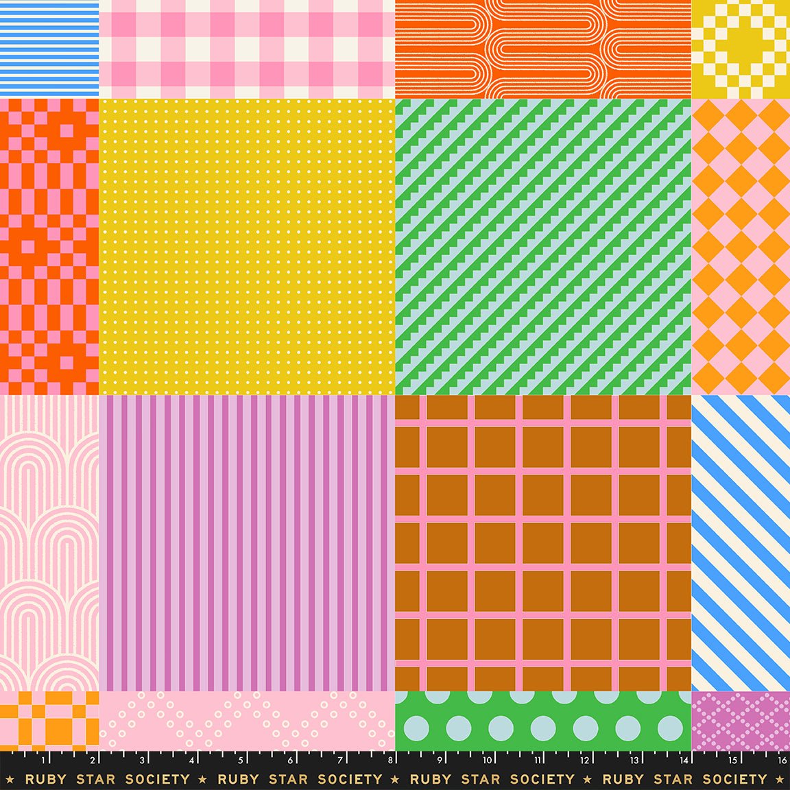 PREORDER Float || Sampler Posy || Cotton Quilting Fabric