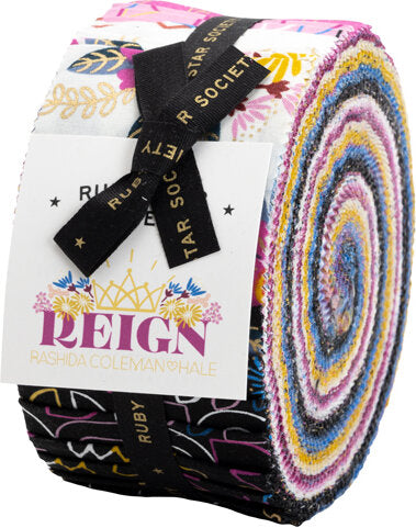 *DESTASH* Reign || 42 pc Jelly Roll || Cotton Quilting Fabric