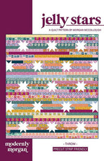 Jelly Stars Quilt Pattern Printed