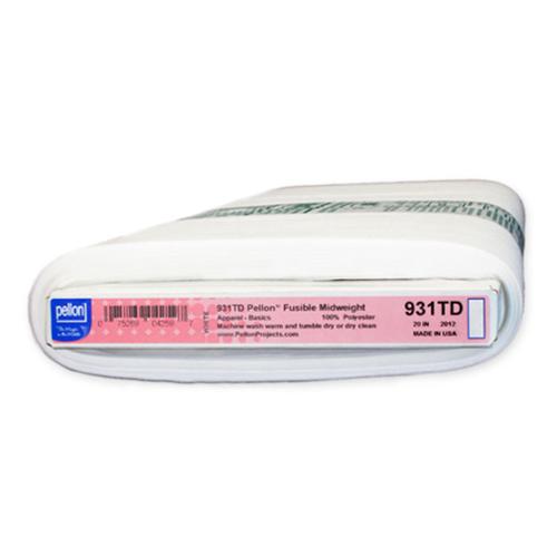 Pellon Fusible Interfacing 20" 931TD WHITE // Half Yard