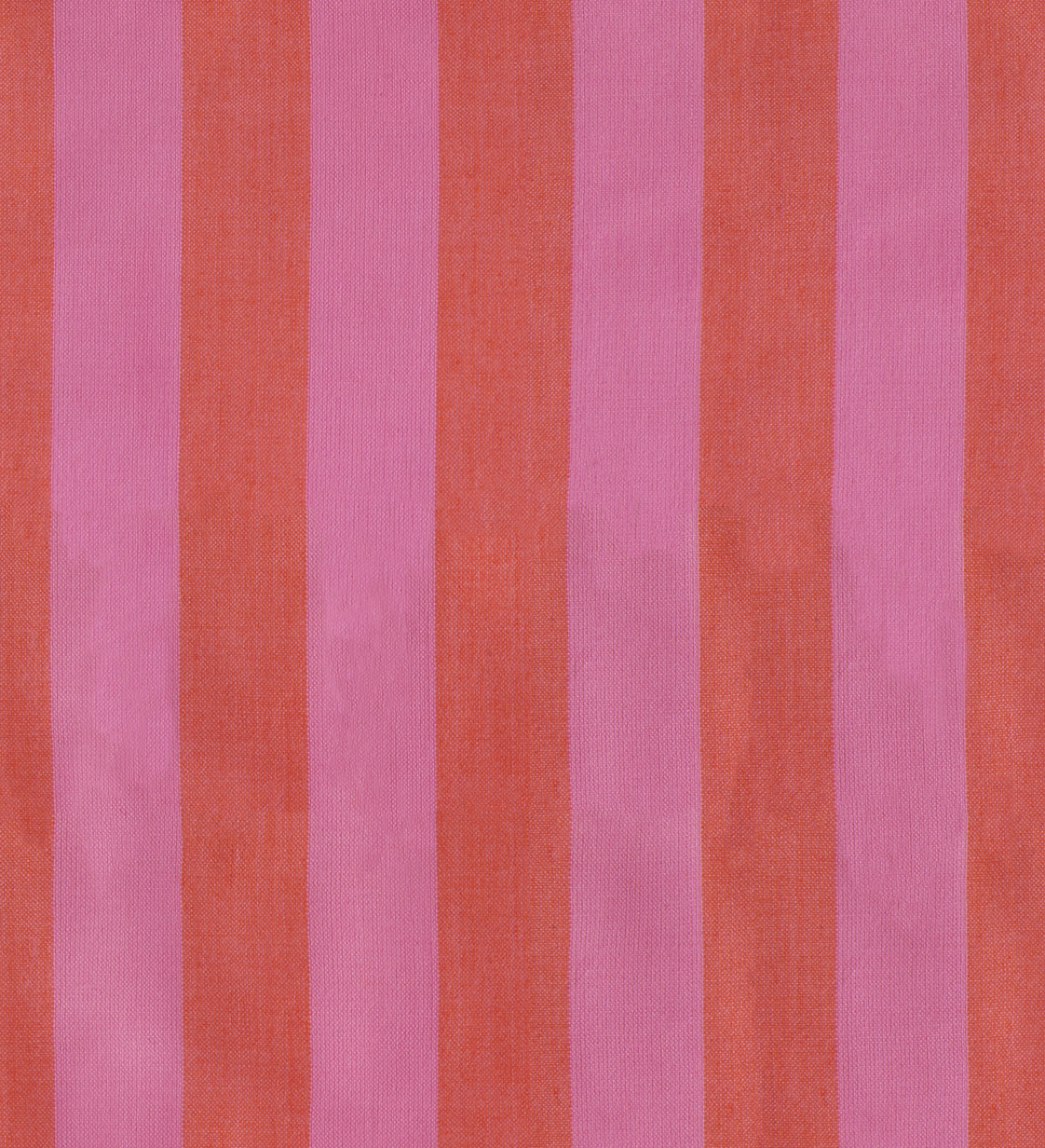 PREORDER Warp & Weft Daisy Days || Clothesline Stripe Pink || Woven Fabric