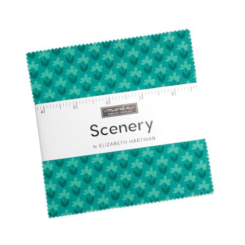 Scenery || 42 pc Charm Pack || Cotton Quilting Fabric