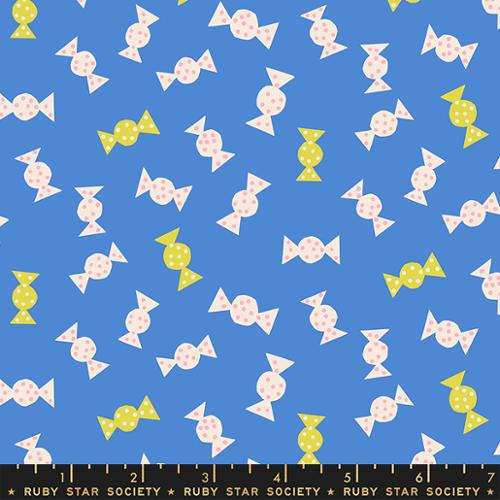 Sugar Cone Candy || Royal Blue || Cotton Quilting Fabric