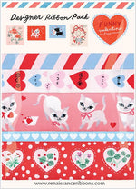 Funny Valentine by Lizzy House Designer Ribbon Pack