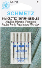Microtex Machine Needle 14/90 Schmetz