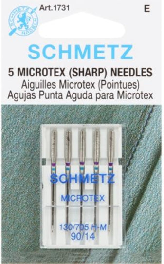 Microtex Machine Needle 14/90 Schmetz
