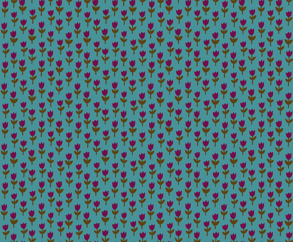PREORDER 1-800-Calico || Tulips Storytime || Cotton Quilting Fabric