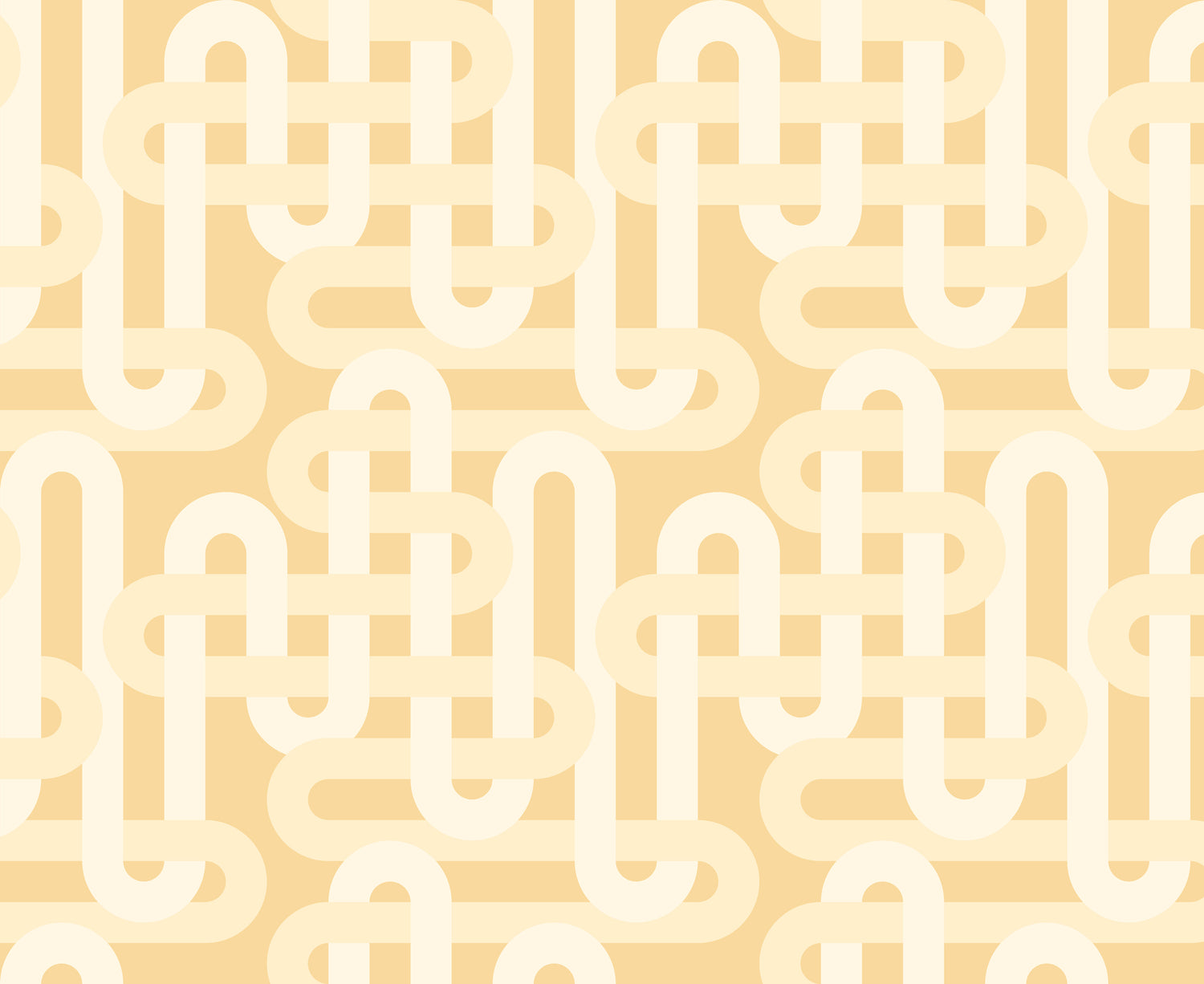 Groove || Woven Geometrics Champagne || Cotton Quilting Fabric