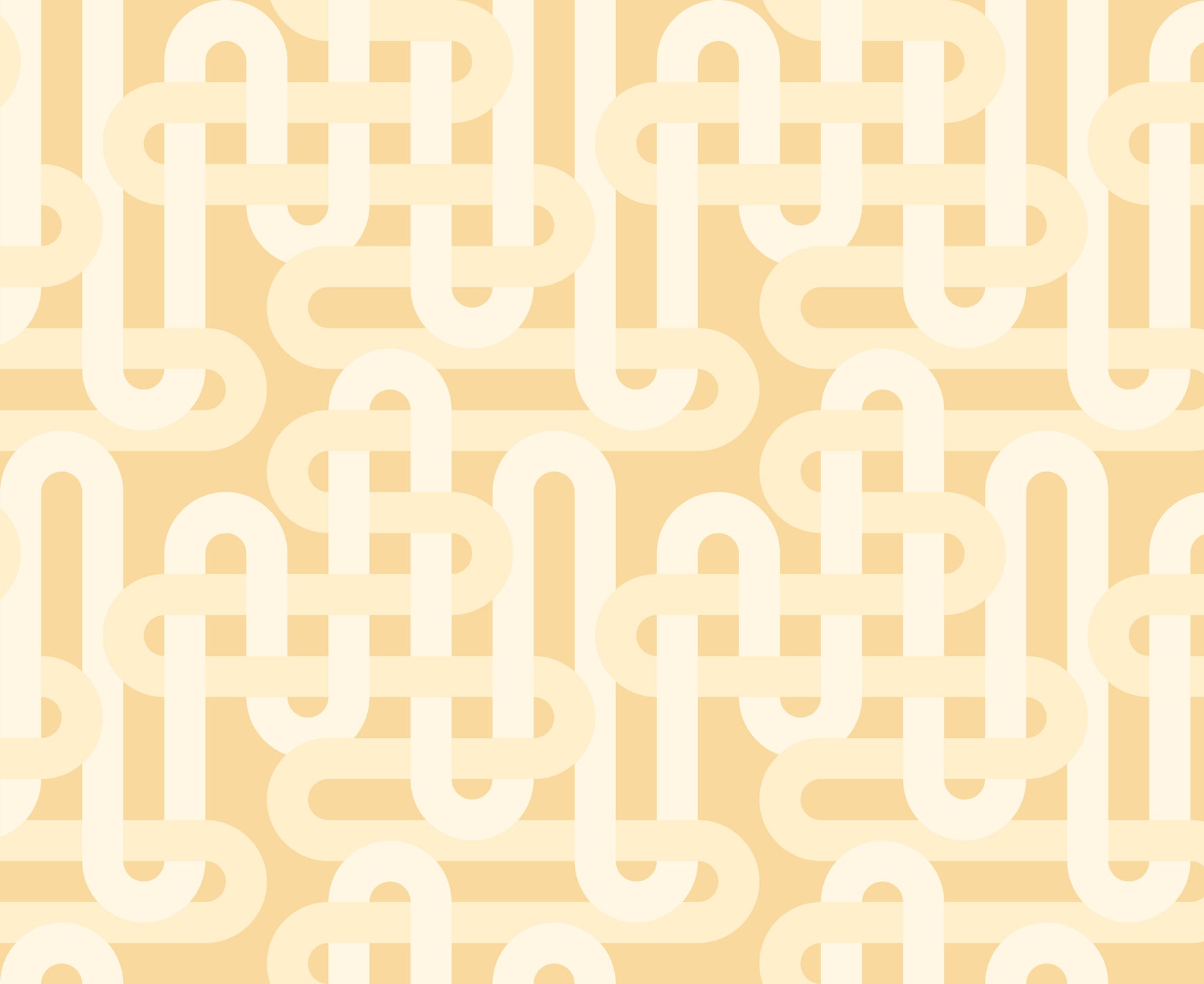 Groove || Woven Geometrics Champagne || Cotton Quilting Fabric