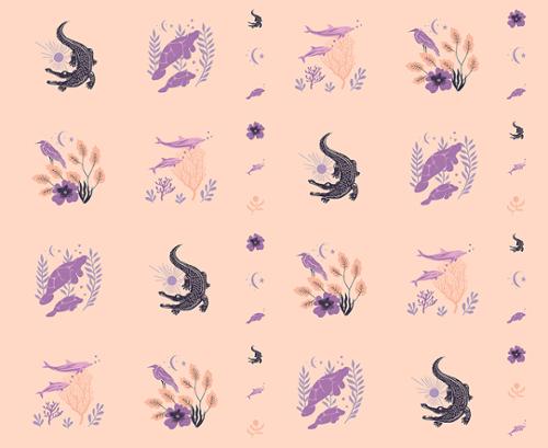 Florida Volume 2 Panel || Sarah Watts || Cotton Quilting Fabric