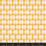PREORDER MERRY HAPPY || Happy Hexie Golden Hour || Cotton Quilting Fabric