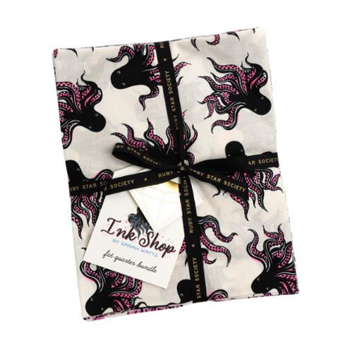 PREORDER Ink Shop || 23pc Factory-Cut Fat Quarter Bundle || Cotton Quilting Fabric
