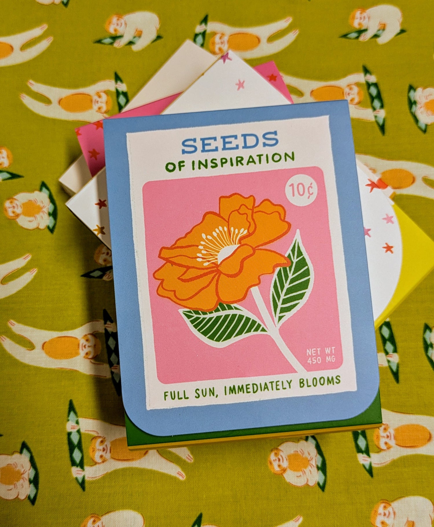Pocket Notepad || Ruby Star Society Seed Packet (Dot grid interior)
