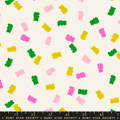 PREORDER MERRY HAPPY || Merry Gummies Natural || Cotton Quilting Fabric