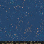 Speckled Metallic || Bluebell || Cotton Quilting Fabric RS5027 109M