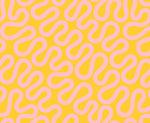Groove || Unspooled Sunshine Glow || Cotton Quilting Fabric