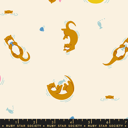 PREORDER Float || Otterly Natural || Cotton Quilting Fabric