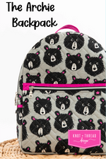 Archie Backpack - Printed Pattern