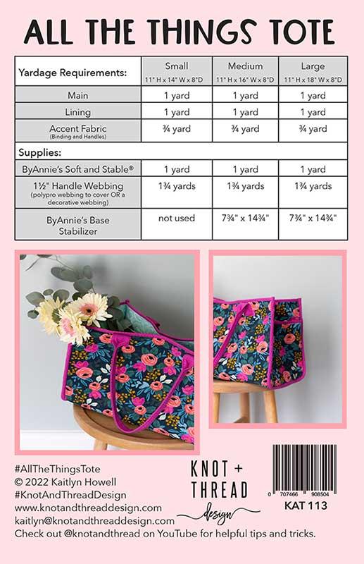 All the Things Tote - Printed Pattern