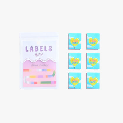 I Love You || Woven Labels  || 6 Pack || Kylie and the Machine