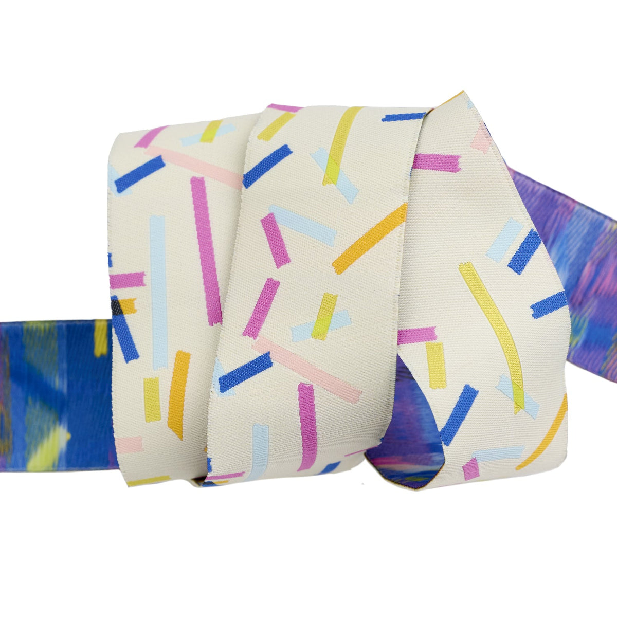French Fries Ribbon PREORDER Designer Renaissance Ribbons: Washi Cream 1.5