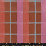 PREORDER Warp & Weft Daisy Days || In Line Cayenne || Woven Fabric