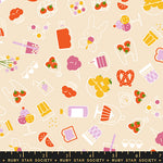 PREORDER Persimmon || Bun E.'s Market Shell || Cotton Quilting Fabric