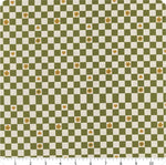 Joyful June || Checks Green || Cotton Quilting Fabric
