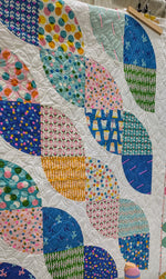 Ribbon Candy Quilt Pattern - Kit + Binding (Throw)