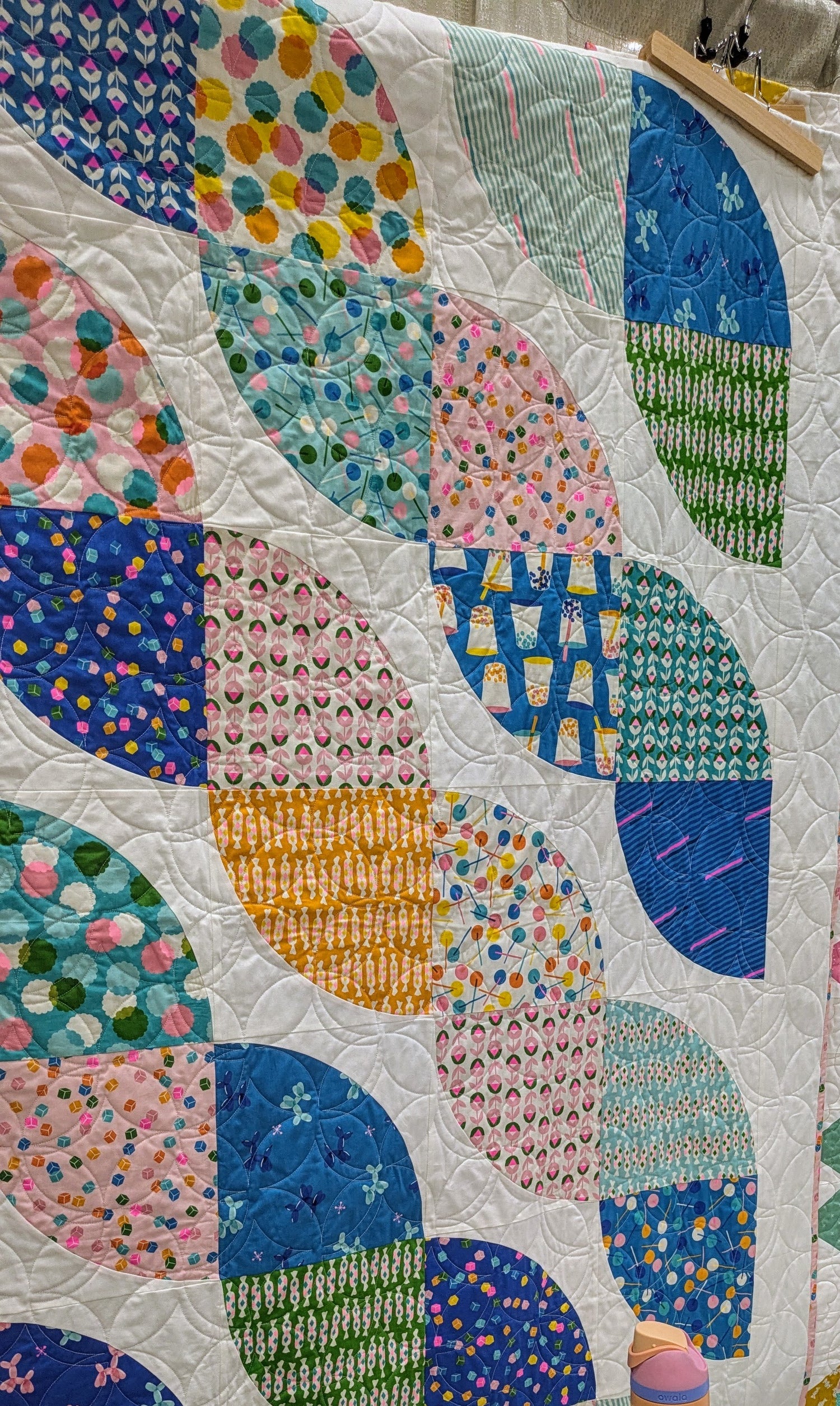 Ribbon Candy Quilt Pattern - Kit + Binding (Throw)