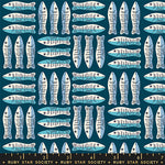 PREORDER 1-800-Calico || Little Sardines Galaxy || Cotton Quilting Fabric