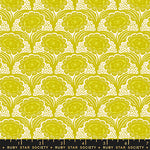 PREORDER Ink Shop || Scallop Rose Pistachio || Cotton Quilting Fabric