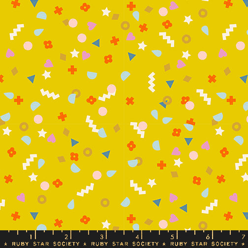 PREORDER Washi Plus || More Stuff Golden Hour || Cotton Quilting Fabric