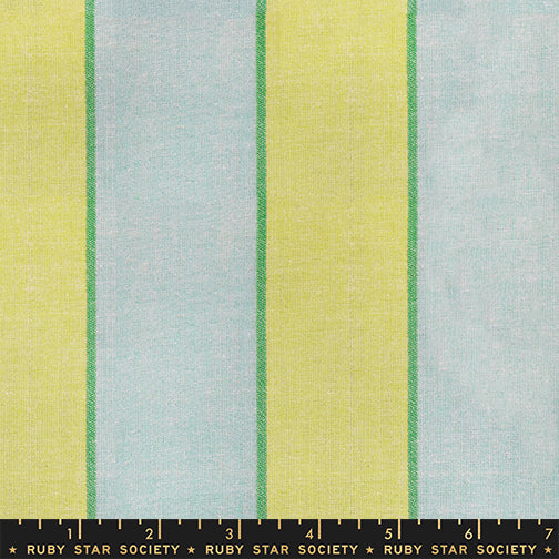PREORDER Warp & Weft Daisy Days || Sunny Day Pistachio || Woven Fabric