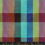 PREORDER Warp & Weft Daisy Days || Central Park Plaid Multi || Woven Fabric