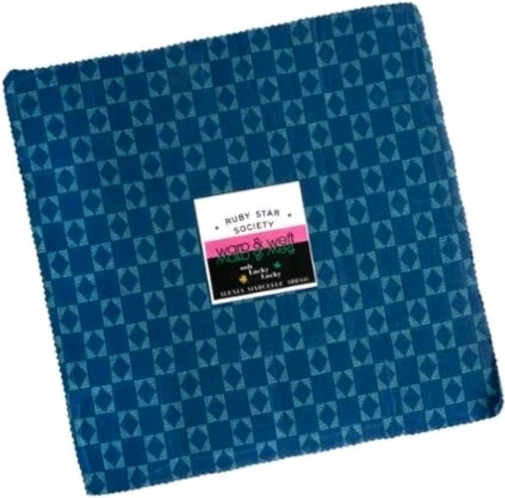 Ooh Lucky Lucky || Warp & Weft 40 pc Layer Cake || Cotton Quilting Fabric