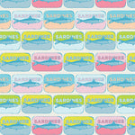 Costeira || Mar de Sardinhas || Cotton Quilting Fabric