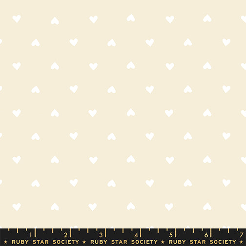 PREORDER Sparkle Shopper || Hearts Shell || Cotton Quilting Fabric