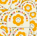 Fabric Collector Sticker Yellow