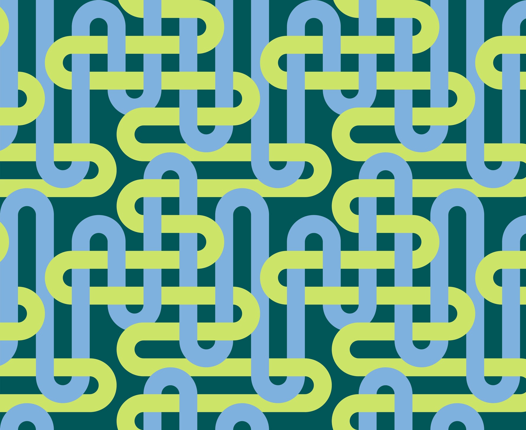 Groove || Woven Geometrics Verdant || Cotton Quilting Fabric