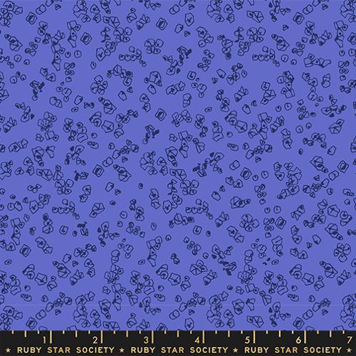 Memento || Grit Lapis || Cotton Quilting Fabric