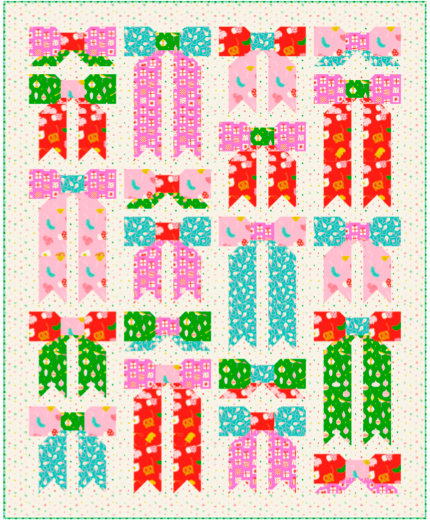 Preorder: Top Knot Merry Happy Quilt Kit