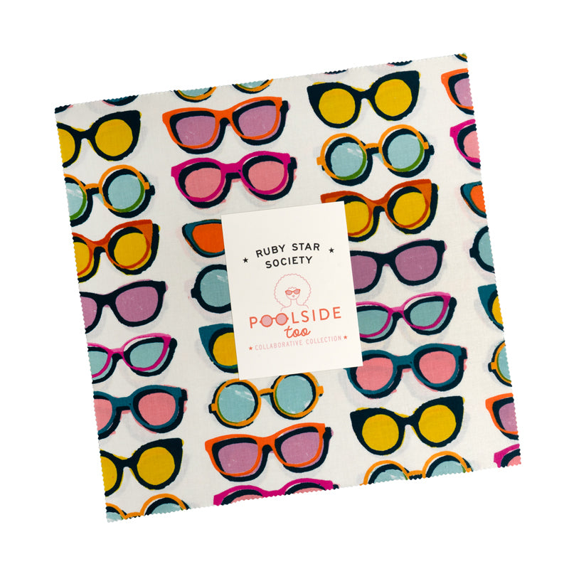 PREORDER Poolside Too || 42 pc Layer Cake || Cotton Quilting Fabric