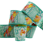 Designer Renaissance Ribbons: Glow - One Man's Trash Green 2" BTY
