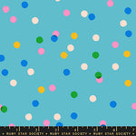 PREORDER Sparkle Mart || Spritz Dark Turquoise || Cotton Quilting Fabric