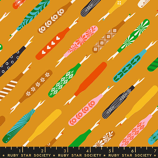 PREORDER 1-800-Notion || Seam Rippers Honey || Cotton Quilting Fabric
