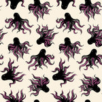 PREORDER Ink Shop || Mystery Food Black || Cotton Quilting Fabric