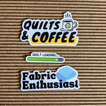 Fabric Enthusiast Vinyl Sticker